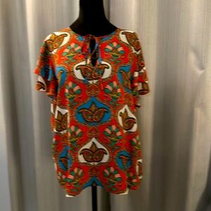 New York and Company, Paisley blouse, unused, unworn size XL